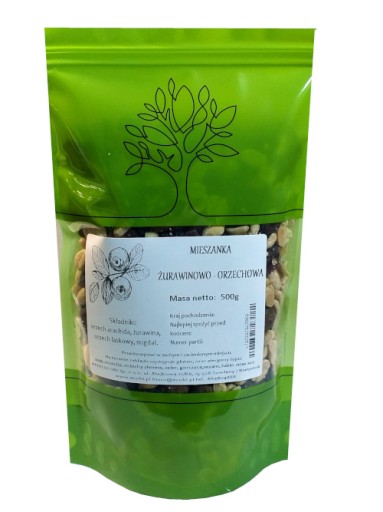 CRANBERRY MIX orechy s brusnicami 500g ECOBI