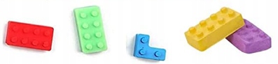 BLOKY Forma na čokoládu, PRALINY, želé, želé, silikónová FORMA