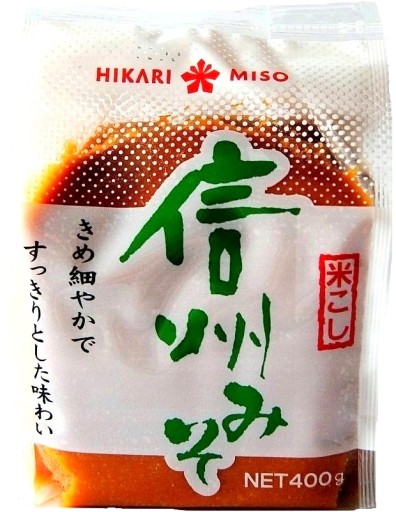 Japonská pasta Miso Light Soy Hikari 400g