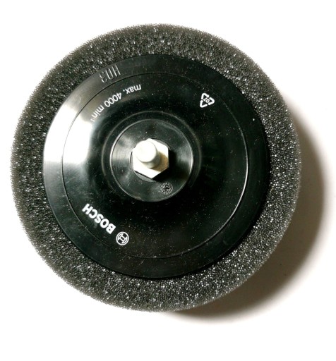 BOSCH Leštiaca špongia na vrták 125 mm