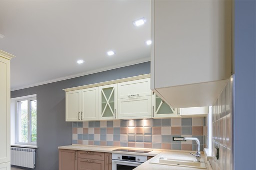 LED STROPNÉ SVIETIDLO, ODSTRÁNENÉ, TEPLO BIELA, 6W, 230V