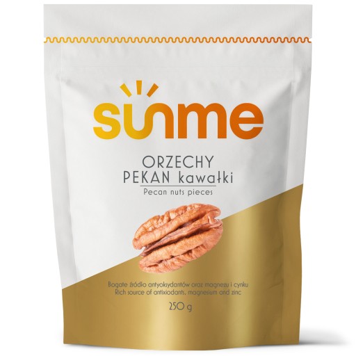 PEKÁNOVÉ Pekanové orechy 250g, NATURAL, ČERSTVÉ kúsky PREMIUM KVALITA 0,25kg