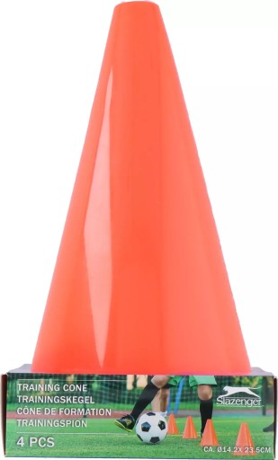 Futbalové tréningové kužele, sada SLAZENGER x4