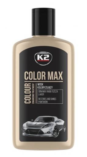 K2 FARBA VOSK FARBA MAX 250ML ČIERNA
