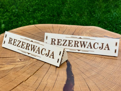 Rezervácia Drevená informačná tabuľa