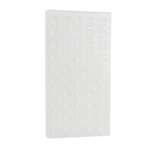 Silikónové nárazníky tlmič 7x1,5mm 50 ks