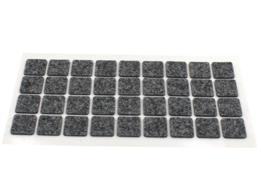 Samolepiace plsti STAROSTLIVOSŤ O PODLAHU 20 x 20 mm ŠEDÁ
