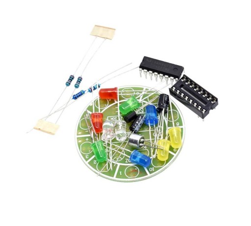 LED farebný telefónny modul ovládaný zvukom a DIY hudbou