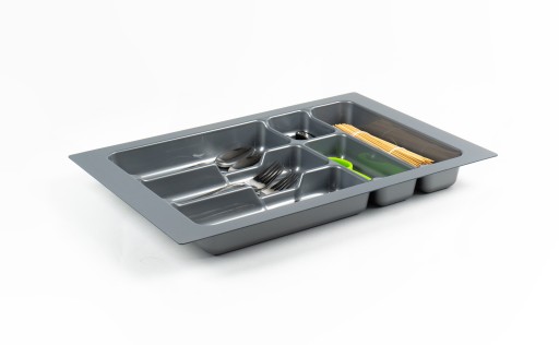 ORGANIZÁTOR NA PRÍBORY DO ZÁSUVKY 40cm SIVÁ