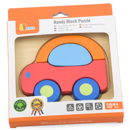 PRVÉ DREVENÉ AUTO HÁDANKA VIGA BABY