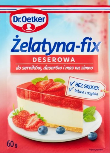 DR OETKER Želatínovo-fixový dezert 60g