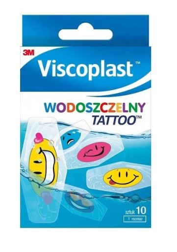 Viscoplast Vodotesné náplasti pre deti, 10 ks