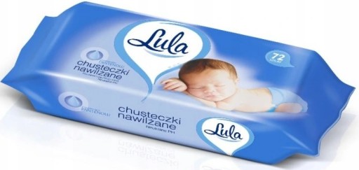 LULA Detské obrúsky Panthenol 72 ks