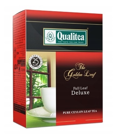 DELUXE ČISTÝ ČAJ CEYLONSKÝ LIST Qualitea 100G