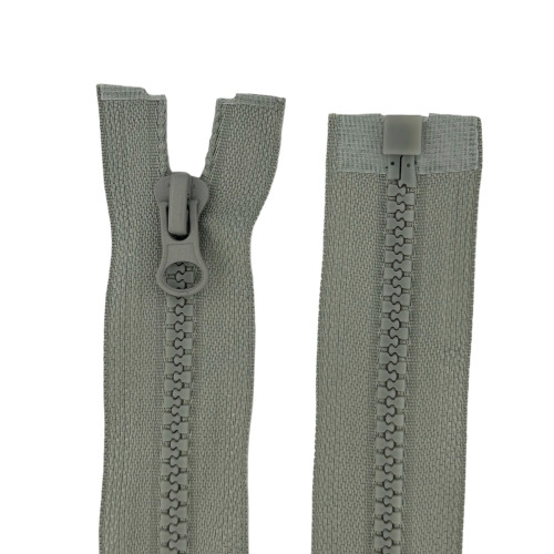 Zips na členky #5 - 70 CM - SVETLO SIVÁ