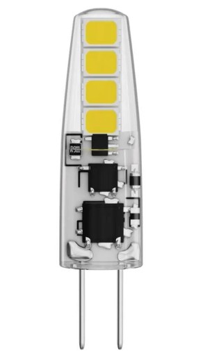 EMOS ZQ8621 Klasická JC A++ 2W G4 LED žiarovka, neutrálna biela