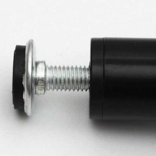 4x NOHA ČIERNA NÁBYTKOVÁ NOHA NASTAVITEĽNÁ NOHA POD SKRINÍK H10CM 30% LACNEJŠIE