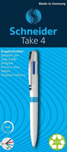 ZOBERTE SI 4 SCHNEIDER 4-FAREBNÉ GUĽOVÉ BOTY + 5 NÁPLNÍ