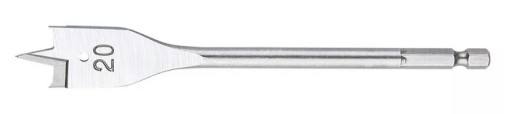 GRAFITOVÝ VRTÁK DO DREVA 20 mm x 152 mm VLASTNÝ SPALE