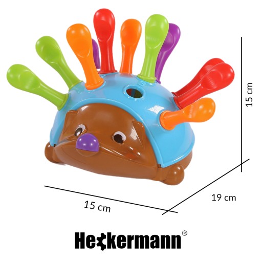 HRAČKA TRIEĎOVAČ JEŽKA VZDELÁVACIE HÁDANKY MONTESSORI PUZZLE