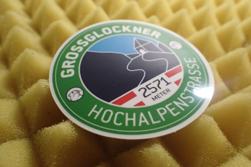 NÁLEPKA GROSSGLOCKNER HOCHALPENSTRASSE NÁLEPKA 6,2 x 6,2 cm