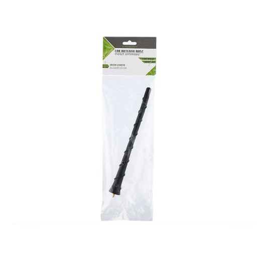 Anténny stožiar 20 cm s opletom, závit 5 mm