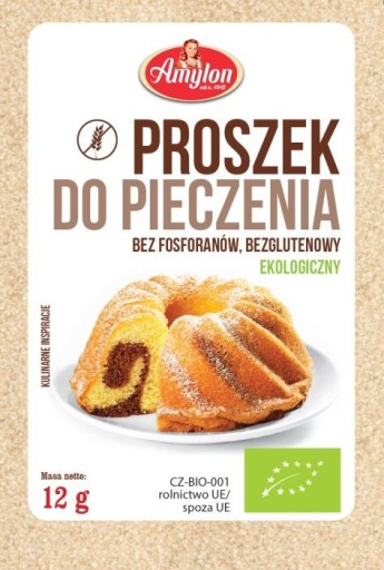 BIO BEZLEPKOVÝ PRÁŠOK DO PEČIVA 12 G AMYLON