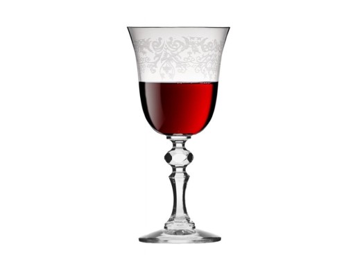 Pohár na víno 220 ml Krista Deco darček pre babku a dedka