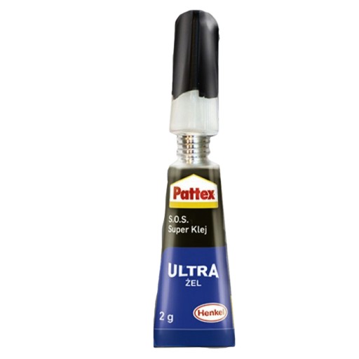 Spoločnosť PATTEX S.O.S. SUPER GLUE POWER GEL 2g INSTANT