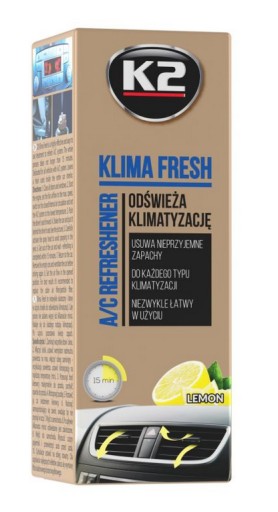 K2 KLIMA FRESH NAVY KLIMATIZÁCIA CITRÓN 150ML