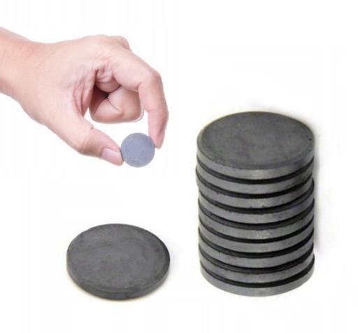 Feritový magnet feritové magnety 30x3 10 ks.
