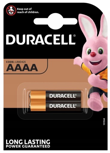 2x ULTRA alkalická AAAA 1,5V batéria Duracell