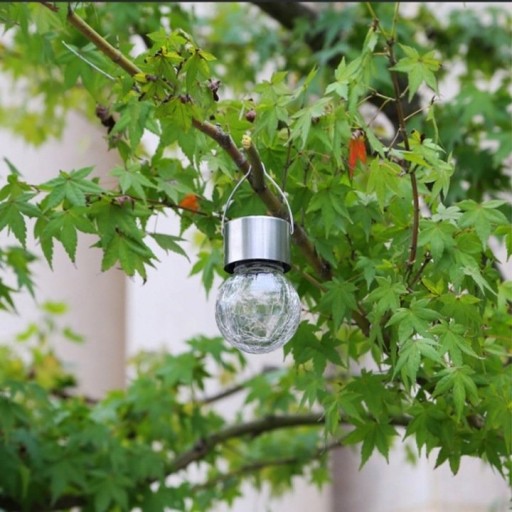 SOLÁRNA ZÁHRADNÁ LAMPA LED ZÁVESNÁ ŽIAROVKA