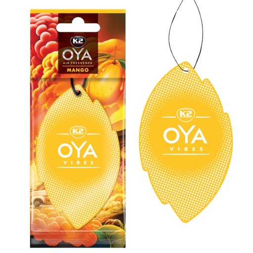 K2 OYA VIBES vôňa do auta prívesok do auta osviežovač vzduchu MANGO
