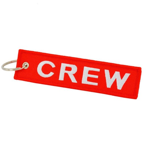 CREW kľúčenka Crew červený prívesok na kľúče