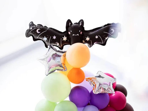 Halloweensky fóliový balón Vampire Bat 35x12cm