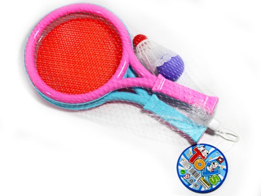PLASTOVÉ RAKETY RAKETY BADMINTONOVÁ LOPTA