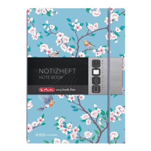 Notebook A5 40k mriežka My.Book Flex PP HERLITZ