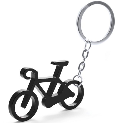 Kľúčenka na BIKE, čierna