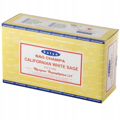 Vonné tyčinky SATYA Californian White Sage 15g
