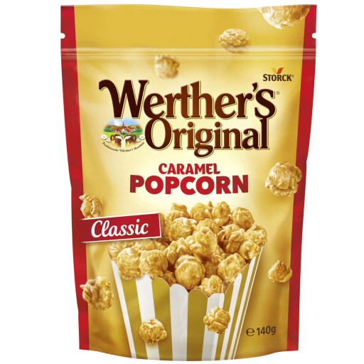 Werther's Original Caramel Popcorn Classic Caramel Caramel 140g z Nemecka