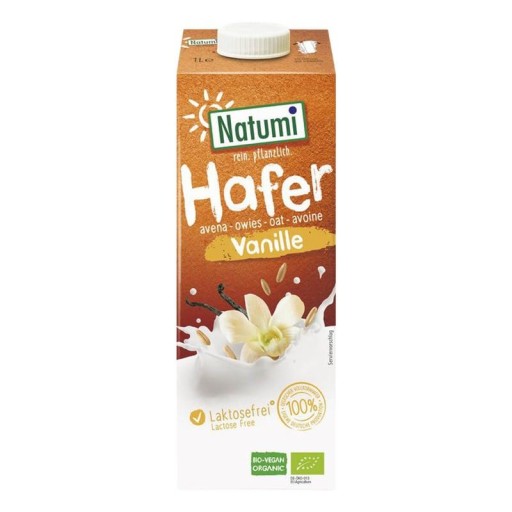 Ovsený a vanilkový nápoj 1l Natumi
