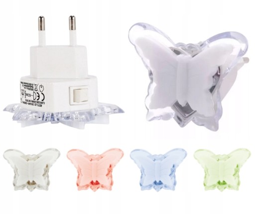 BUTTERFLY LED ZÁSUVNÁ LAMPA DUFFY 02251 IDEUS