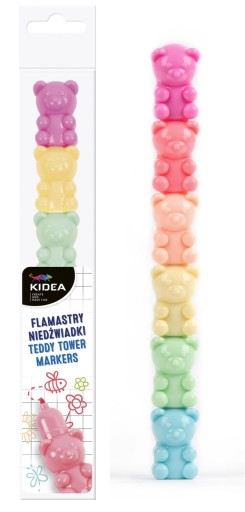 Fixky, medvede, pastelová veža, Kidea