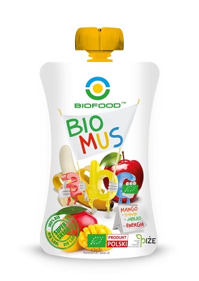 Bio-Food Bio Mango + Jablko + Banán eko pena 90 g