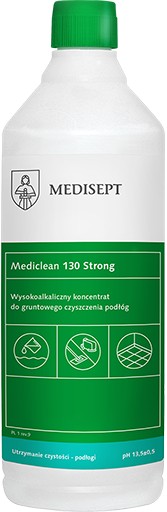 MEDICLEAN MC 130 - 1L Vysoko alkalický prípravok pre
