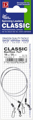 DRAK 7x7 Náväzec na surf 9kg CLASSIC 25cm