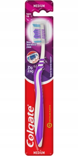 COLGATE ZIG ZAG STREDNÁ ZUBNÁ KEFKA STREDNÁ 1 ks
