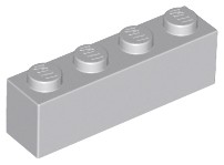 LEGO 3010 Nosník 1x4 svetlosivá 4211394