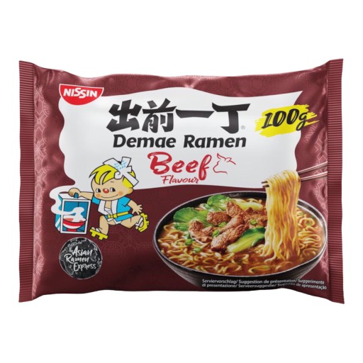 Demae Ramen hovädzia rezancová polievka 100g - Nissin